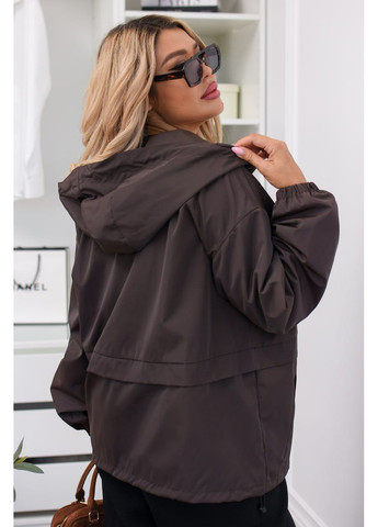 Женская ветровка с капюшоном на молнии свободного кроя No Brand (360600045}