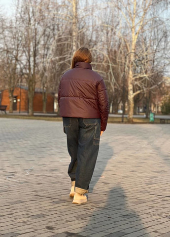 Бордовая демисезонная куртка KTL&Kattaleya