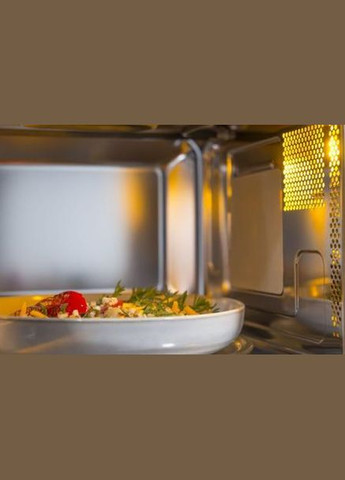 Мікрохвильова піч вбудовувана, 25л, електр. управл., 900Вт, гриль, дисплей, інвертор, Gorenje (315041003)