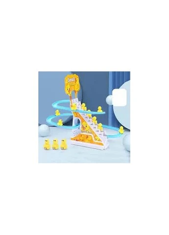 Игровой центр горка-трек с подъемником Small-Duck интерактивная игрушка скользящие утки с музыкой NOW BRAND (392692659)