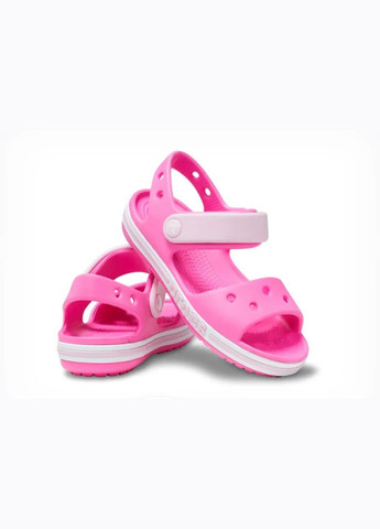 Дитячі сандалі Крокс Kids Sandal Electric Pink 205400 Crocs Bayaband (326492349)