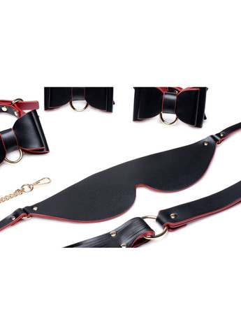 Набір БДСМ з дорожньою сумкою : Bow — Luxury BDSM Set With Travel Bag, 11 предметів Master Series (339865942)