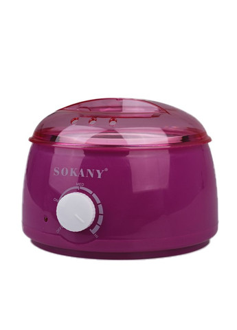 Воскоплав баночний з терморегулятором 500 мл фіолетовий для депіляції гарячим воском 65 Вт ProDobro (364191784)