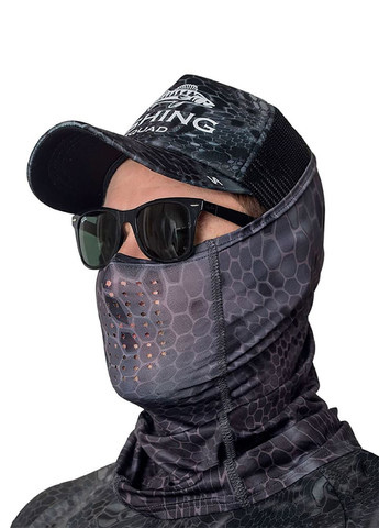 Бафф-маска сонцезахисна літня VA REPTILE SKIN Grey UPF50+ Veduta (350610745)