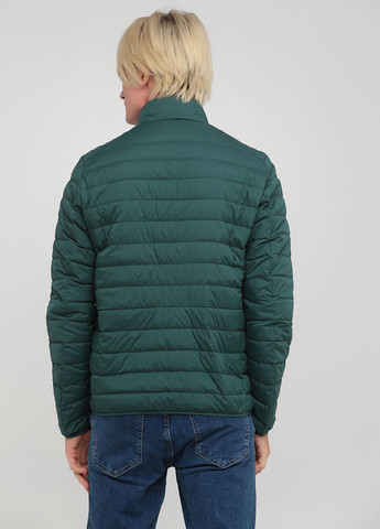 Зелена демісезонна куртка демісезонна - чоловіча куртка uq0318m Uniqlo