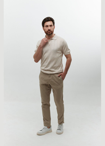 Бежевые демисезонные чиносы брюки NAVI