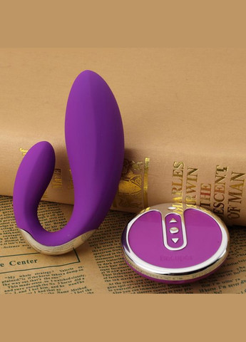 Вибратор двойной We-Wibe 8 Plus 2 моторчика с пультом управления для клитора и точки G для пары Фиолетовый Roger (303883287)