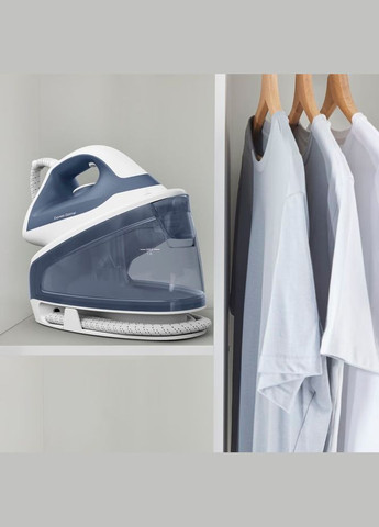 Праска-парогенератор Optimal, 2200Вт, 1200мл, паровий удар -190гр, постійна пара - 110гр, керам. підошва, біло-синій Tefal (315602265)