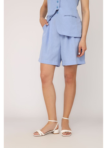 Шорти жіночі колір блакитний CB-00276444 Yuki (333930623)