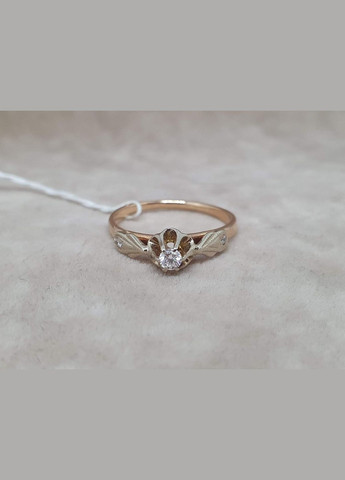 Золоте кільце з діамантами. 302007 Гаразд (316460890)