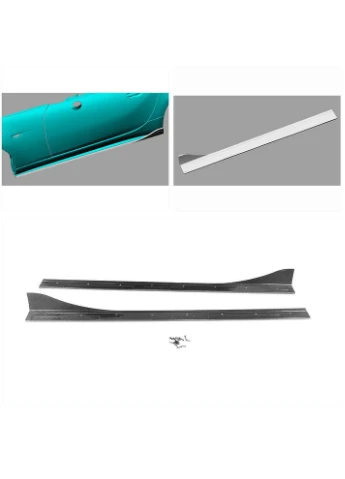 Бокові пороги (2016-2018, карбон) для MX-5 2014- рр Mazda (390763696)