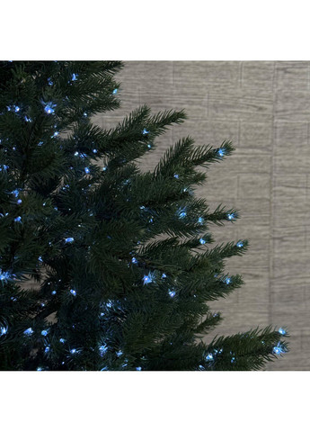 Світлодіодна гірлянда 50 метрів холодне біле світло білий провід 500 LED 8 режимів з пультом Роса (363114652)