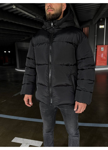 Чорний зимній Пуховик Україна