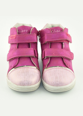 Розовые детские ботинки p107peach, 15, Clibee