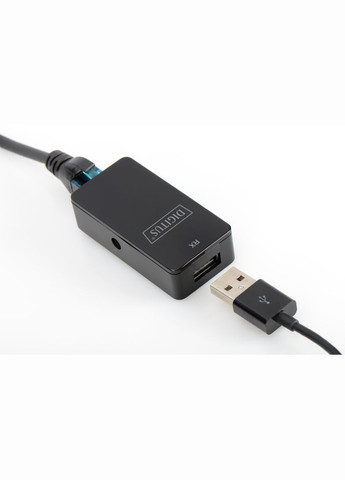 Удлинитель USB 2.0 UTP Cat5, 50m Digitus (315602680)