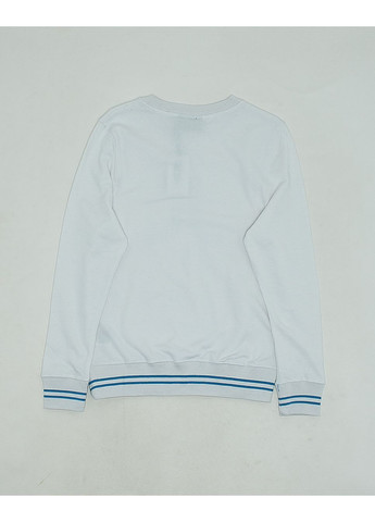 Белый свитшот демисезон,белый с принтом, Wesc (356173150)