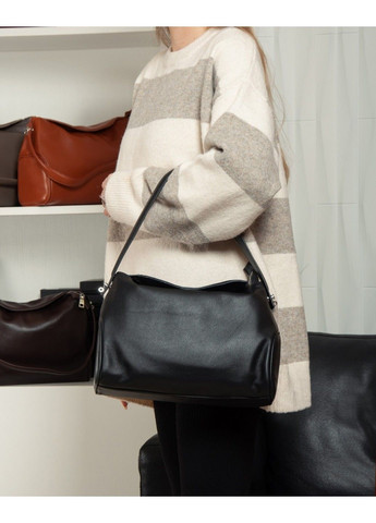 Женская кожаная сумка классическая 91007-9 black Alex Rai (367992186)