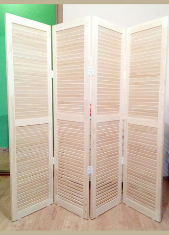 Деревянная ширма Рабак 160х40х4 бланже (ШДР-401401) No Brand (328079099)