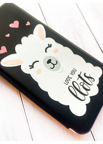 Чохол-книжка з малюнком для Samsung Galaxy A32 5G Чорний; Лама (принт 94) G-Case (359495097)