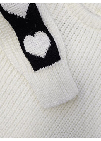 Белый свитер с принтом Anastasimo