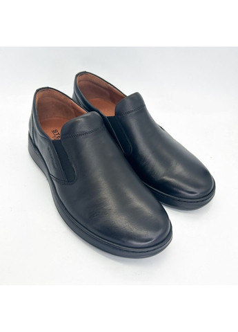 Черные туфли (р) кожа 0-2-2-7959 Stepter