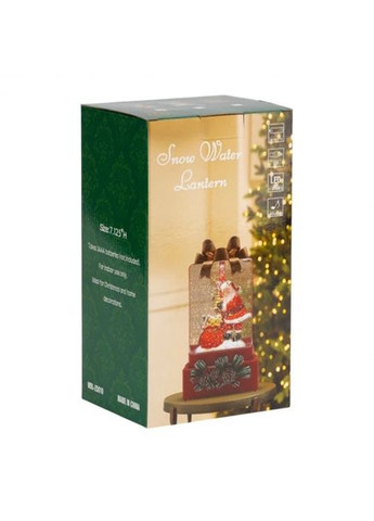 Новогодний фонарь - ночник "Санта" с подсветкой и музыкой, 18 см Po Fanu (365877005)