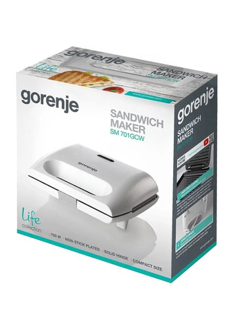 Бутербродница SM 701 GCW (SW2027) Gorenje (308791245)