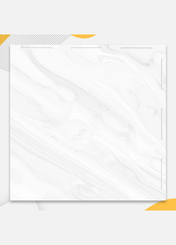 Пластиковый угловой 3d фотофон, 60x60x60см - №61040 PolyPlast (354376315)