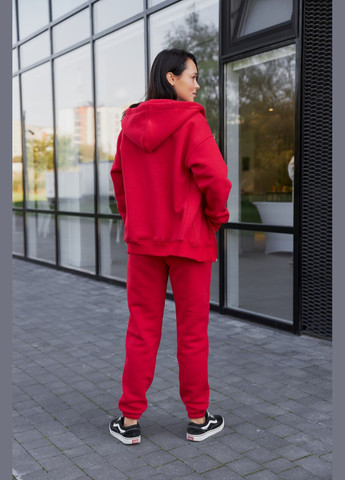 Женский спортивный костюм с начесом из тощи на замке и джогерами М136.4, UMON (315480827)