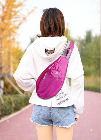 Однолямковий рюкзак сумка слінг Tanluhu . 6л. 38х18х9см. Чорна. Bd Sport (311222345)