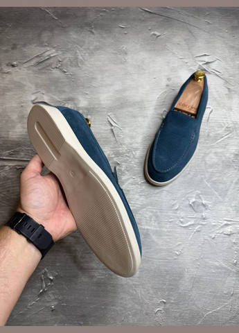 Туфлі Лофери з натуральної замші,всередині шкіра No Brand (341083642)