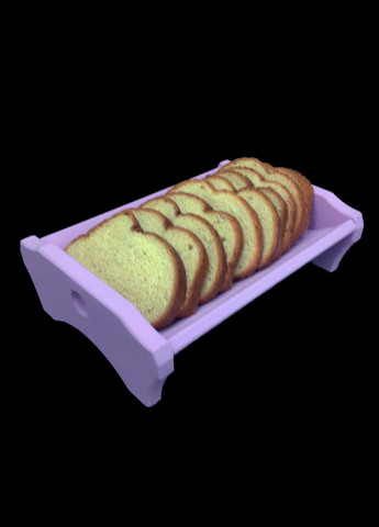 Хлібний лоток з дерева Медічі флокс (ХЛБ-001655) No Brand (327426372)