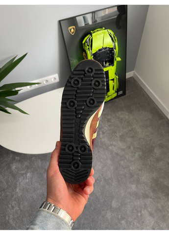 Коричневі Осінні кросівки чоловічі і жіночі adidas sl 72 brown yellow | адідас сл 72 коричневі No Brand