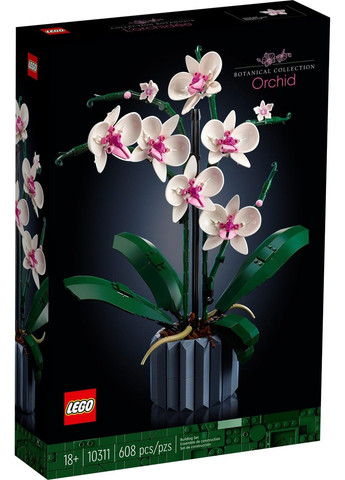 Конструктор Creator Expert Орхидея 608 деталей (10311) Lego (285119797)