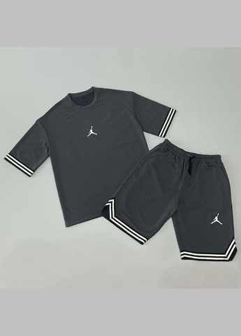 Летний мужской костюм Air Jordan серый No Brand (340272934)