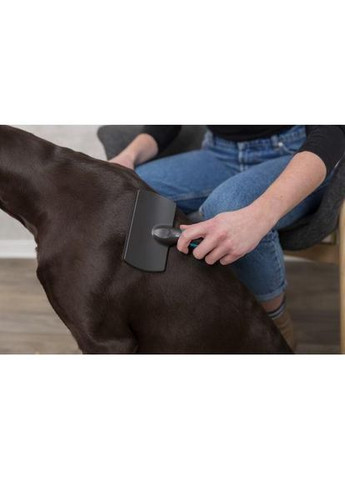 Щітка-пуходерка, з пластиковою ручкою, 10х17 см (*) Trixie (322590196)