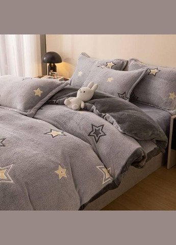 Постельное белье детское плюшевое микрофибра полуторный No Brand (308754561)