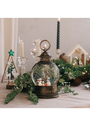 Новорічний музичний нічник вінтажний ліхтар снігова куля XMAS WDL-2103C VTech (362355202)