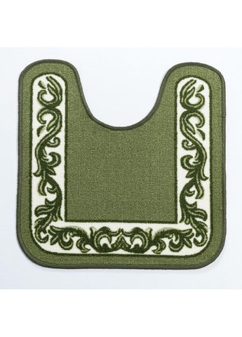 Коврик в туалет Taba 228-1 57х60 см оливковый No Brand (364969177)