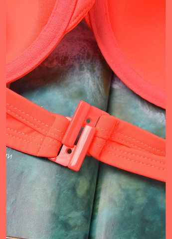 Помаранчевий літній купальник жіночий помаранчевого кольору чашка d бікіні Let's Shop