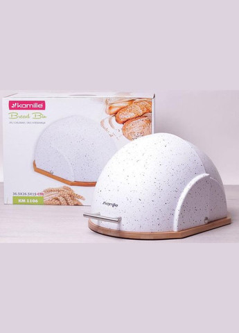 Хлібниця Breadbasket Marble 36.5х26.5см Kamille (297201530)