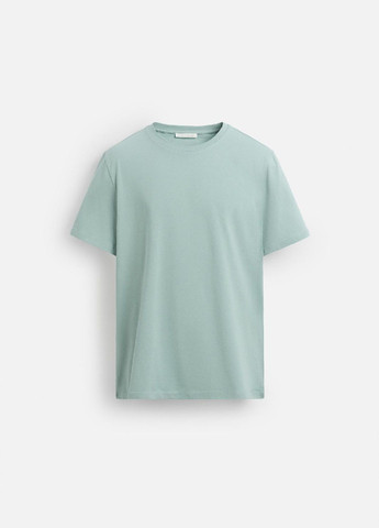 Світло-зелена футболка Zara