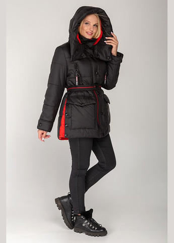 Черная зимняя зимняя куртка магда черный MioRichi