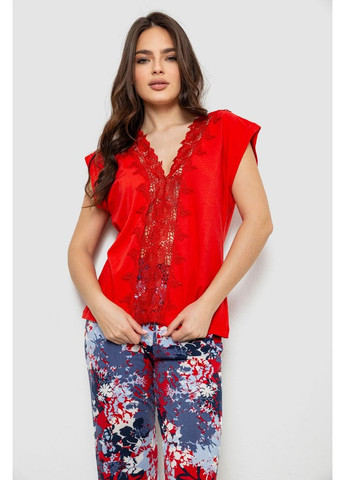 Красная всесезон пижама женская,, 243r1484-031 Amitex