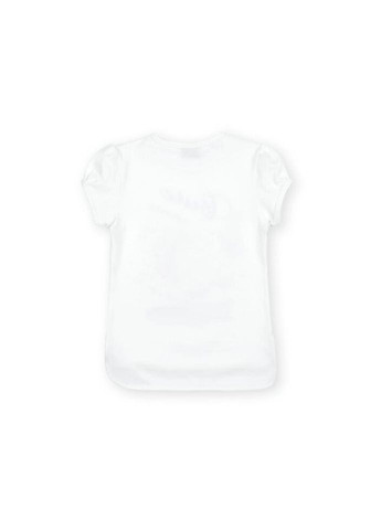 Бежевая демисезонная футболка детская с кедом (8295-116g-beige) Breeze