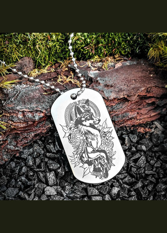 Жетон ЗСУ з нержавіючої сталі з ланцюжком. 22 ОМБр - 22-га окрема механізована бригада No Brand (300369390)