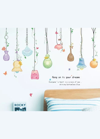 Наклейка на стіну Підвісні лампи прикраси (лист 50 х 70 см) Б353-3 No Brand (302242159)