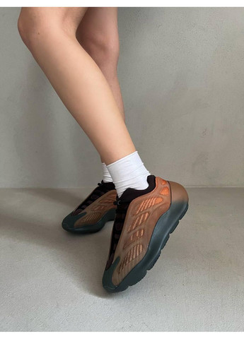 Чорні Осінні кросівки чоловічі adidas yeezy boost 700 v3 fade адідас ізі буст No Brand