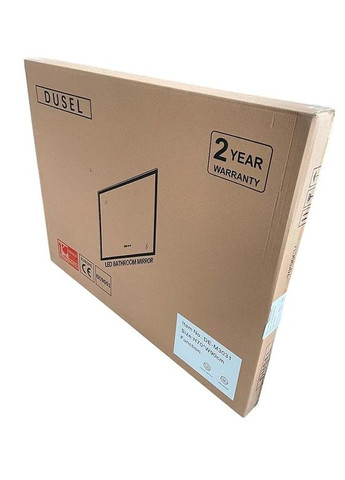 Зеркало LED DE-M3021 100смх75см сенсорное включение+подогрев+часы/темп, 630215 Dusel (316720385)