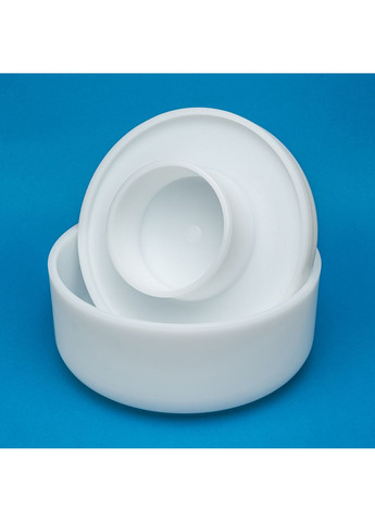 Форма для изготовления твердого и мягкого сыра с поршнем тяжелая Ø 22 см на 2.3 кг сыра Kitchette (297364979)